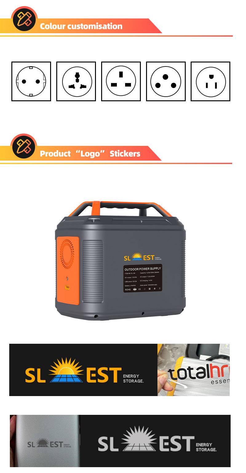 500W solar energy storage system