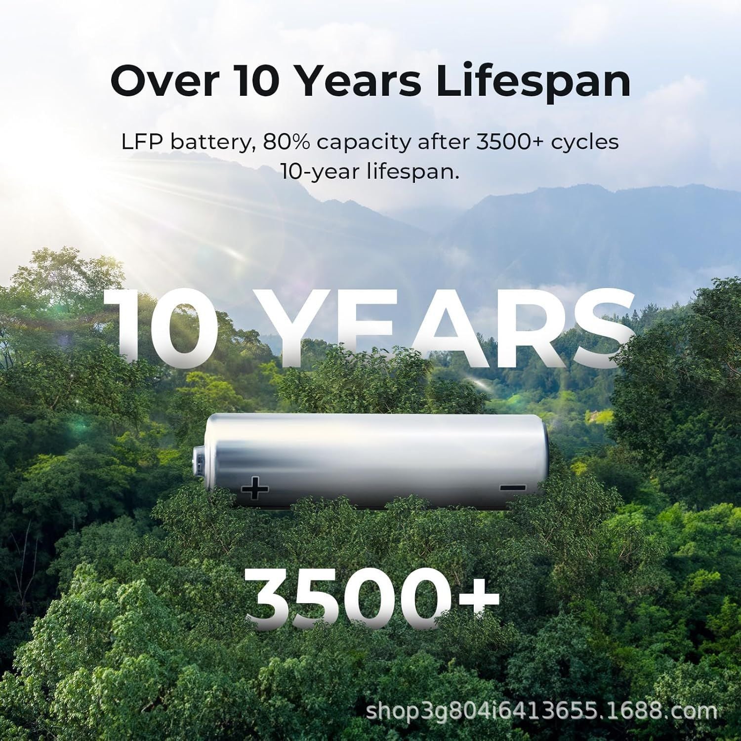 Foreign Trade Portable Power Bank2400W High Power2High Power Solar Camping Outdoor Mobile
