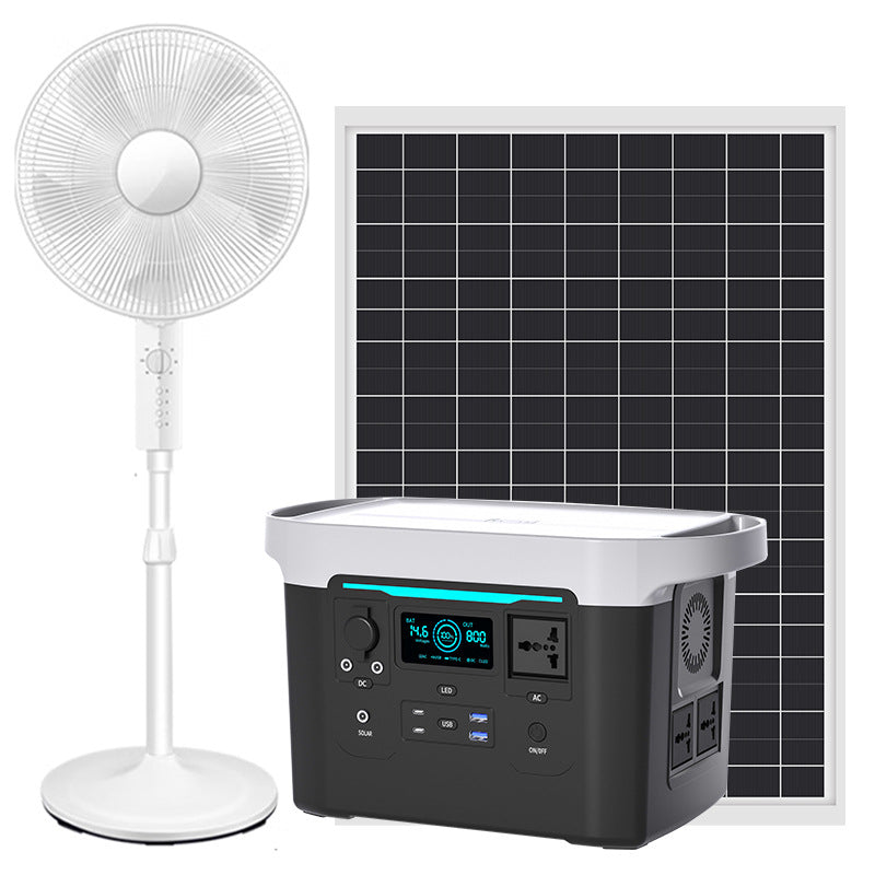 1000w New Outdoor Charging Solar Generator Portable Power St