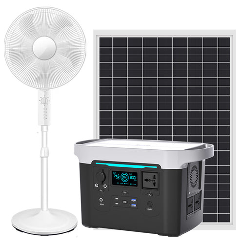 1000w New Outdoor Charging Solar Generator Portable Power St