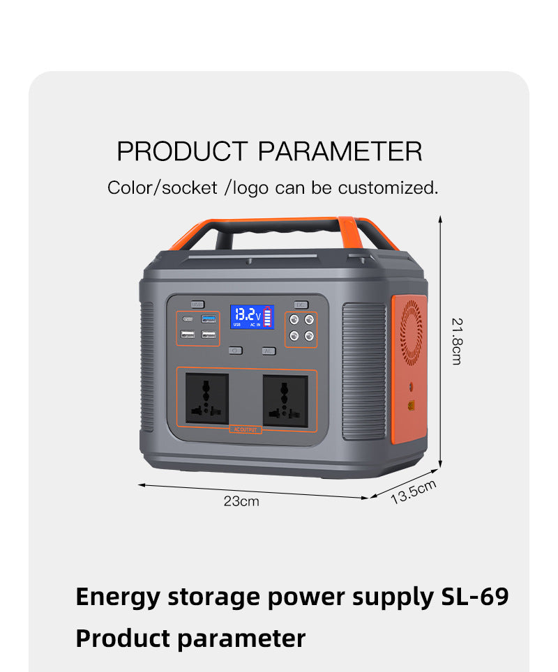 500W solar energy storage system