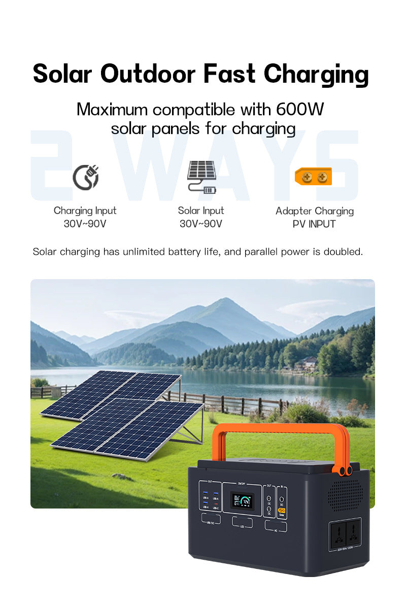 1200WSolar energy storage power supply Solar Energy Storage Power Supply Outdoor Power Supply