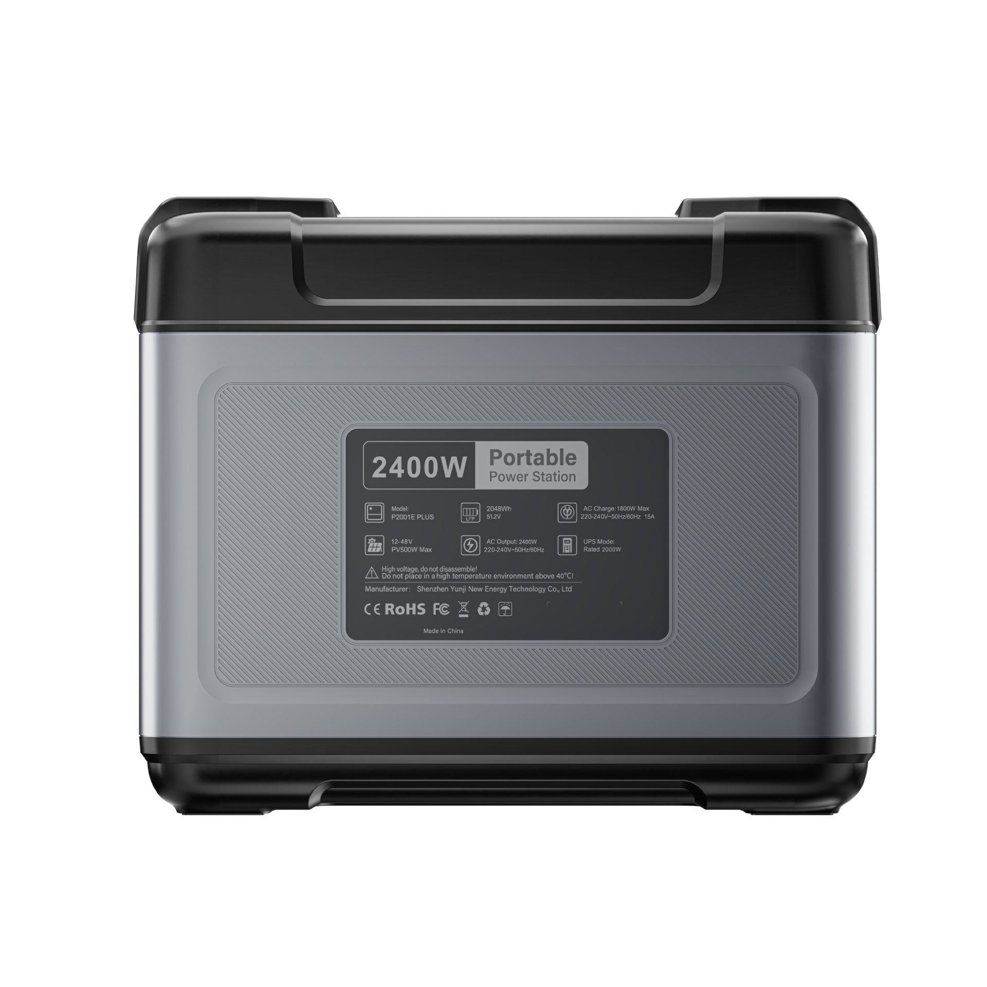 Foreign Trade Portable Power Bank2400W High Power2High Power Solar Camping Outdoor Mobile