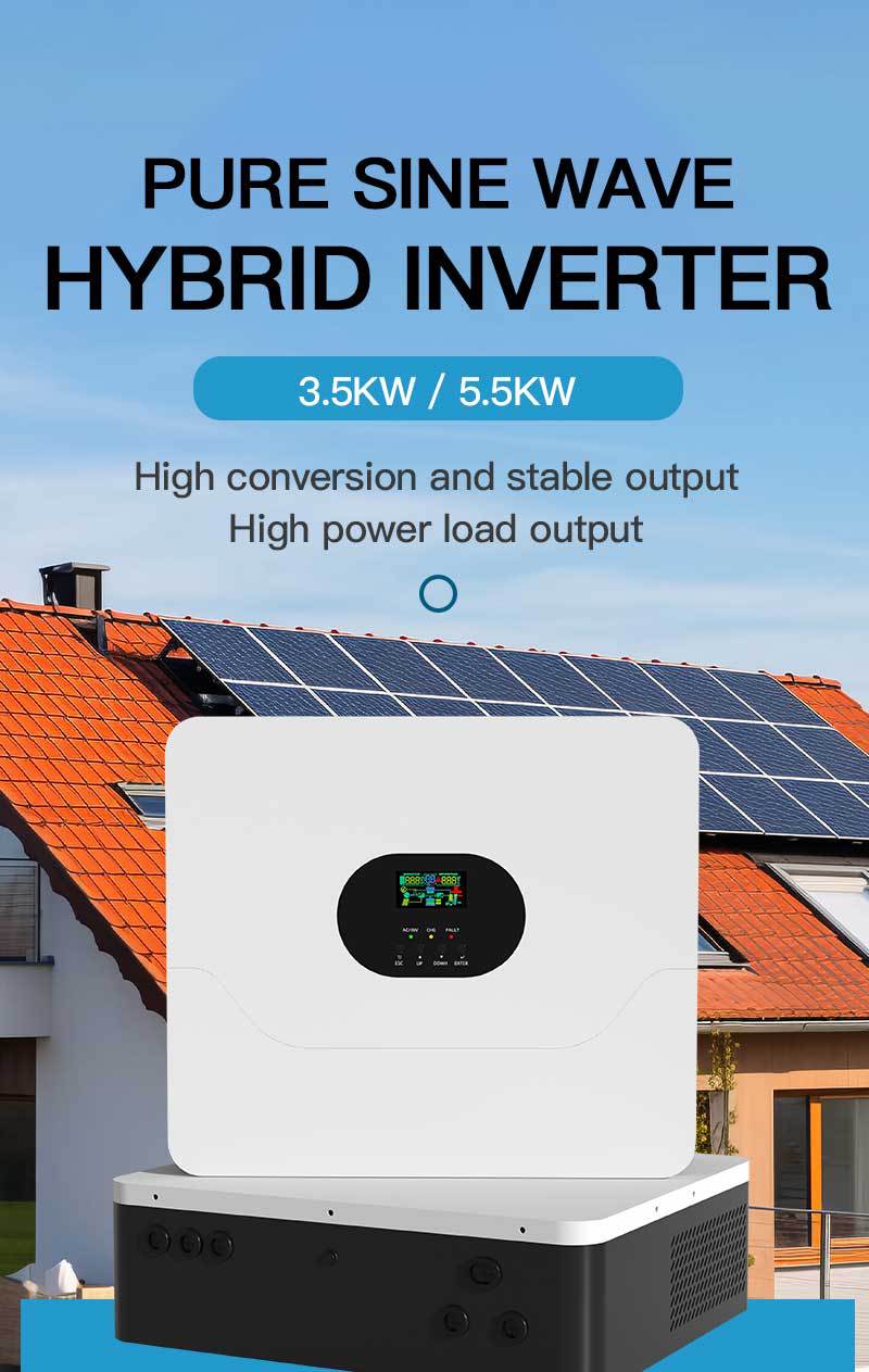 Household Energy Storage Wholesale 3.5kw 5.5kw Solar Inverte