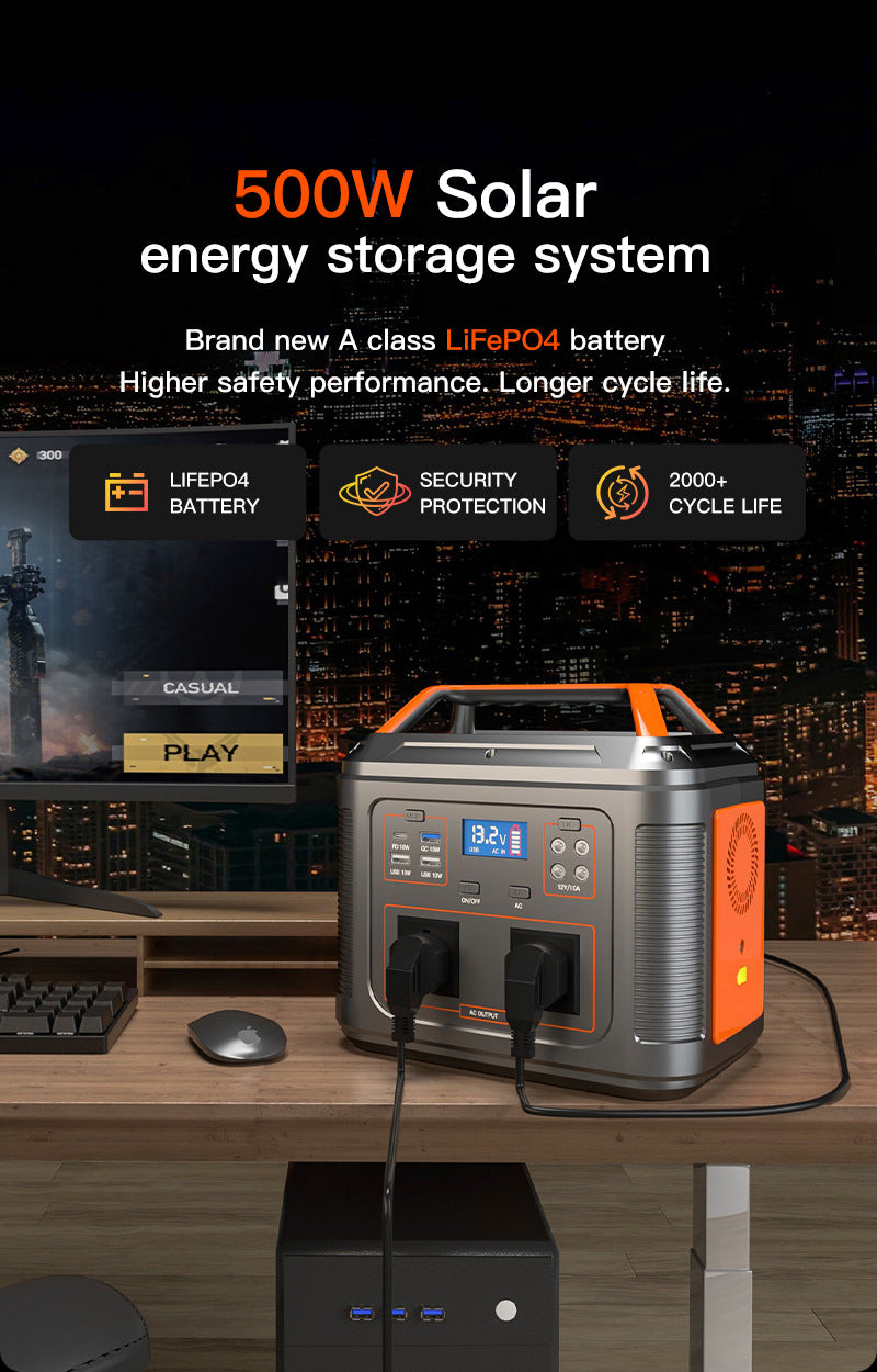 500W solar energy storage system