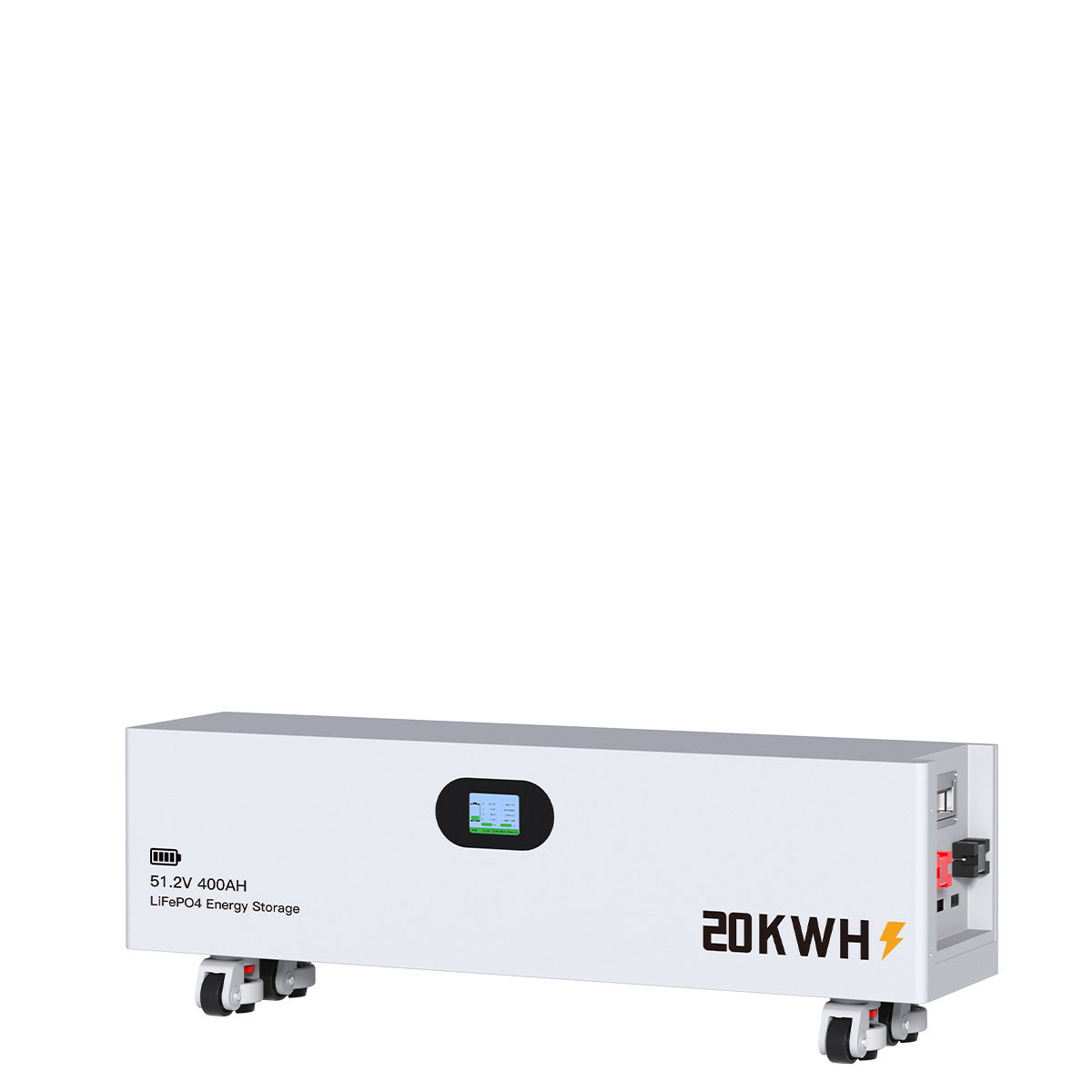 20 40 60 80 KWH Lithium Iron Phosphate Stacked Battery Pack Energy Storage Solar LiFePO4 Battery