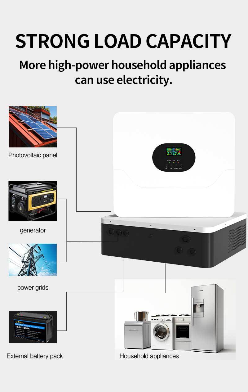 Household Energy Storage Wholesale 3.5kw 5.5kw Solar Inverte