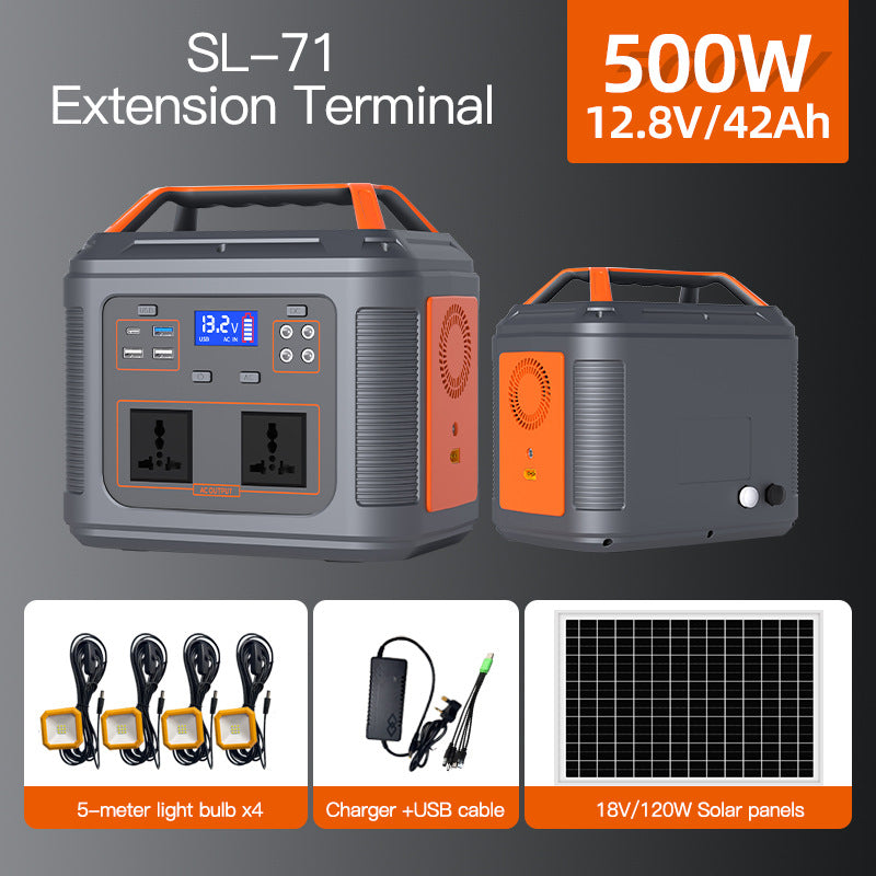 500W solar energy storage system
