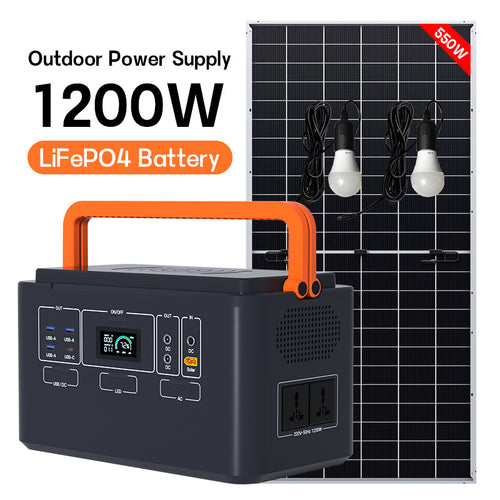 1200WSolar energy storage power supply Solar Energy Storage Power Supply Outdoor Power Supply