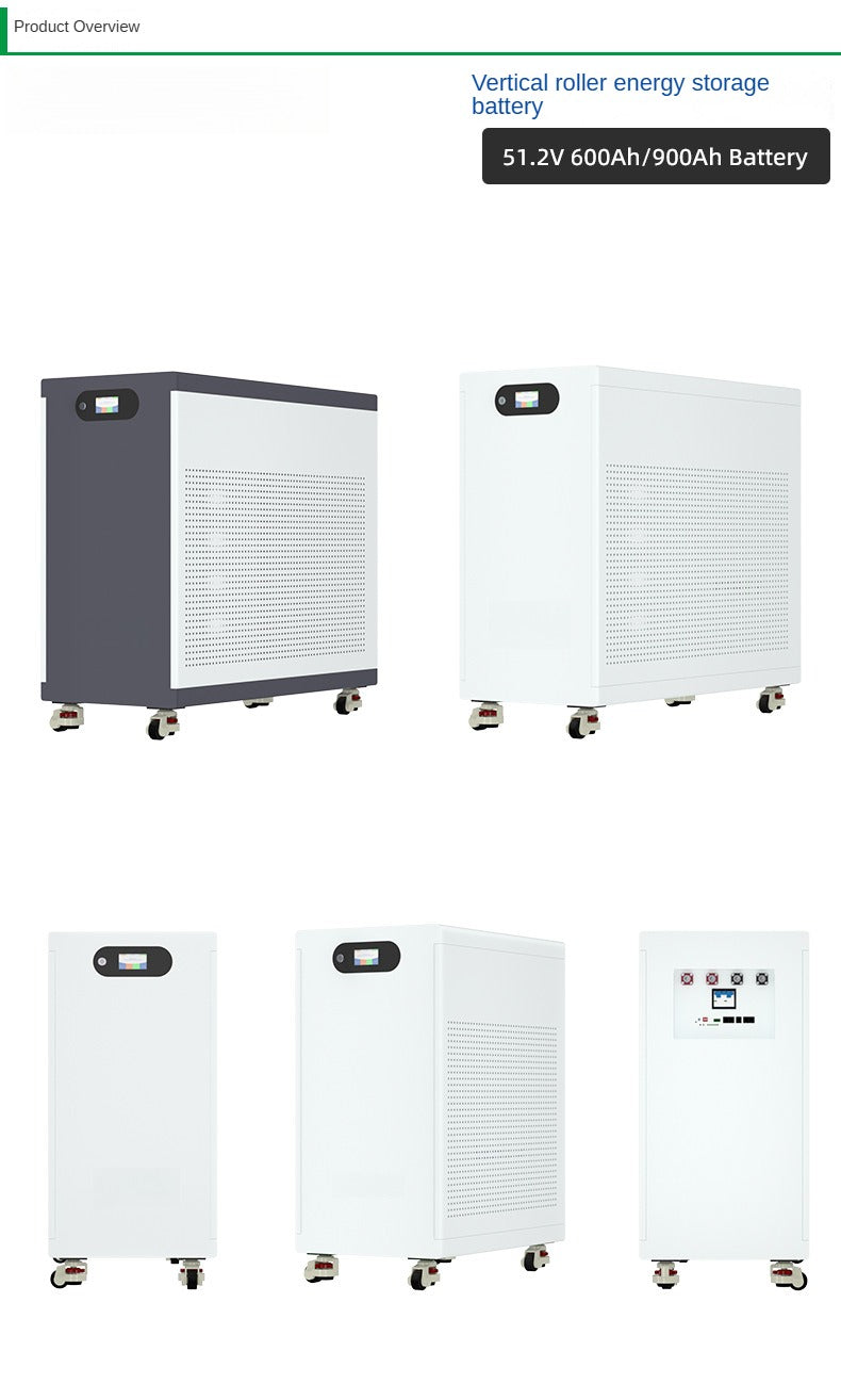 Household vertical energy storage battery integrated machine/51.2V/10kwh-20kwh/5.5KW inverter/Chiyuan lithium battery